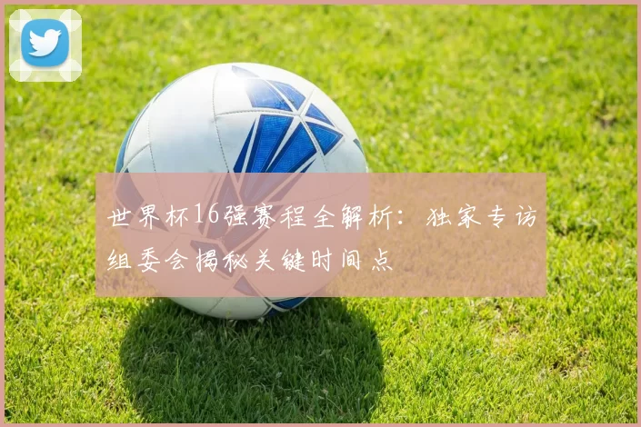 世界杯16强赛程全解析:独家专访组委会揭秘关键时间点