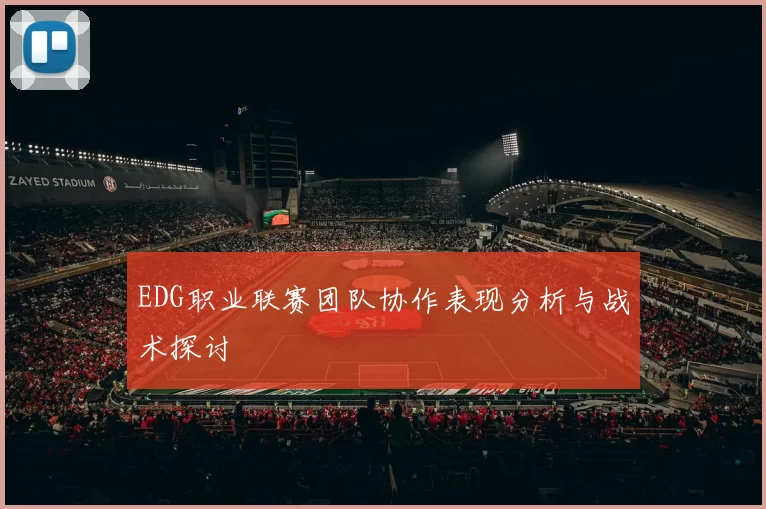 EDG职业联赛团队协作表现分析与战术探讨