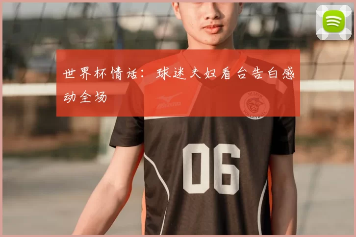 世界杯情话:球迷夫妇看台告白感动全场